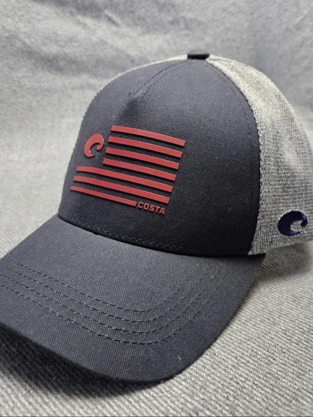 Mens Costa COSTA Trucker Style Adjustable Snapback